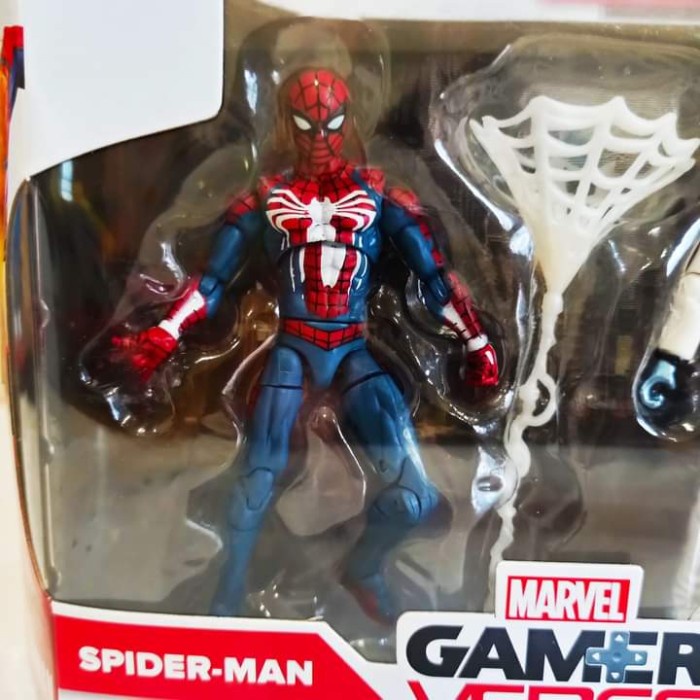Mainan action figure Spiderman vs mister negative boxset Tinggi 3.75in