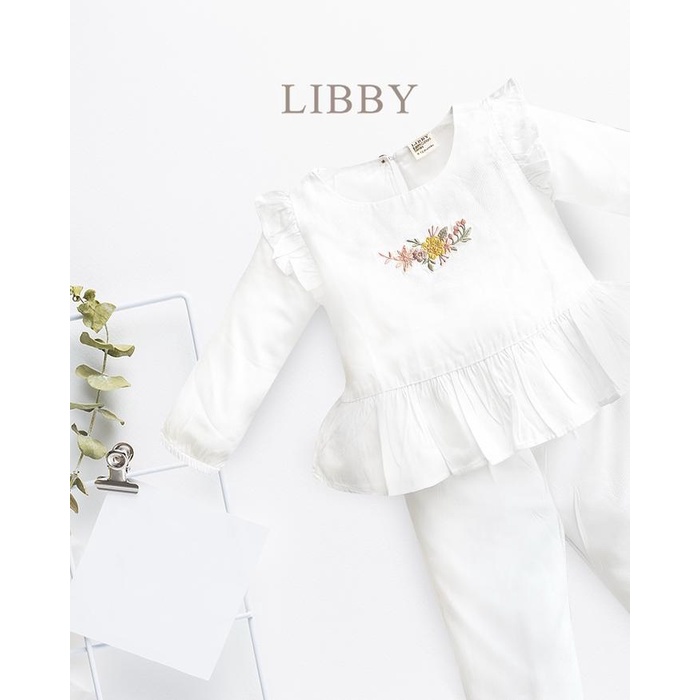 LIBBY Gamis Anak Perempuan Dress Lebaran Anak Perempuan Sarimbit Azalea Dress I Mauza Set I Naura