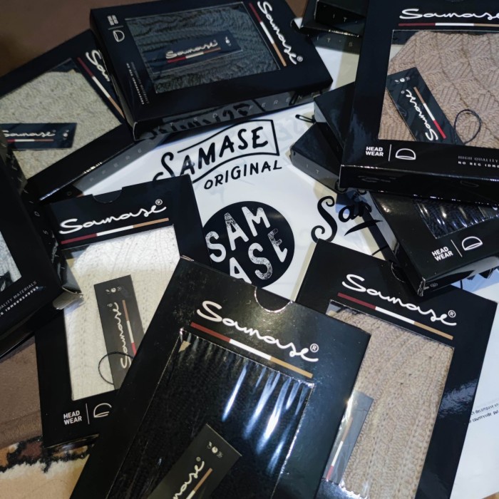 Samase Peci Rajut Polos