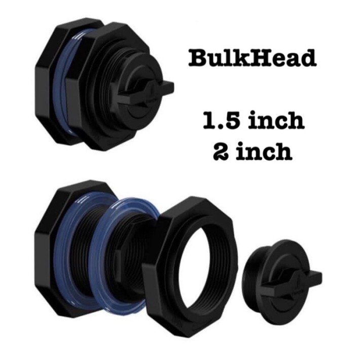 Fitting drat tandon Toren Air 1.5inch 2inch/ Sambungan drat Toren Tank