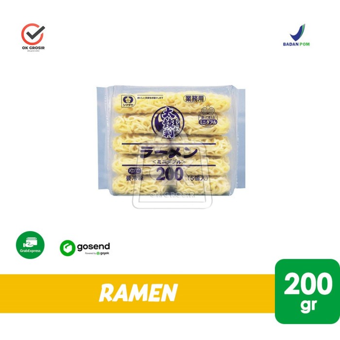 

Promo Terbatas Mie Ramen Basah Shimadaya Taikoban Jepang 200G Isi 5 (Khusus Instant) Aman
