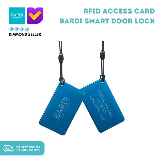 

Ready- BARDI RFID Card for Smart Door Lock (Tambahan RFID CARD)