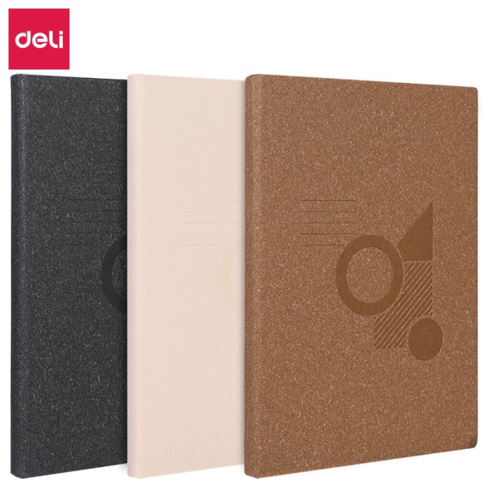 

BARANG TERLARIS Deli Hard Cover Notebook Ukuran 16K (290mm*210mm) isi 96 Lembar 3280