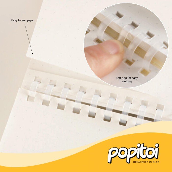 

BARANG TERLARIS KOKUYO Soft Ring Notebook Squared A5 B5 70 Sheets SV437S5 SV407S5 Note book buku