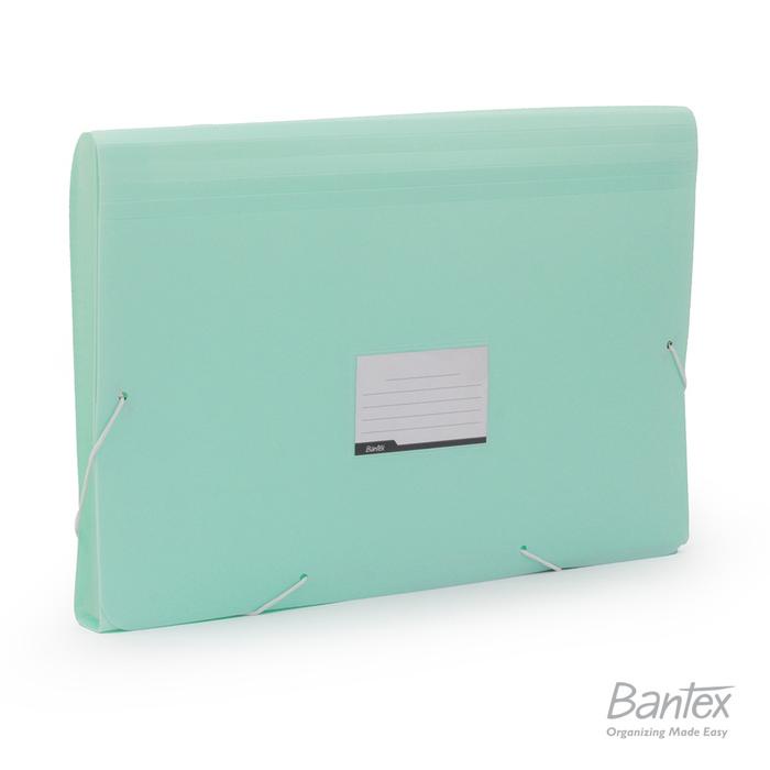

BARANG TERLARIS Bantex Expanding File Folio Cool Aqua 3601 76