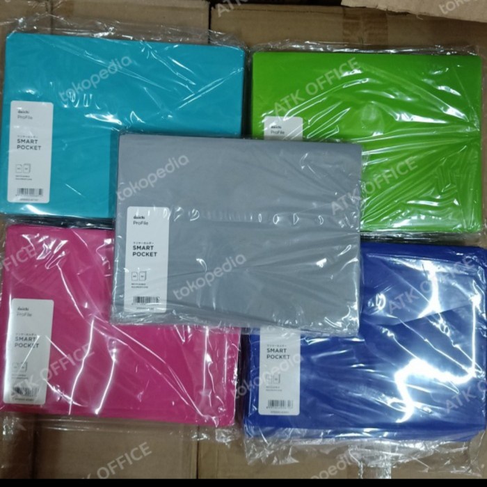 

BARANG TERLARIS Smart pocket Daiichi A4 Sepak ( isi 12Pcs ) TERMURAH Map Tempel