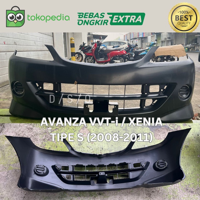"TOP" BUMPER DEPAN AVANZA 2008 2009 2010 TIPE S XENIA SPORTY BARU IMPORT