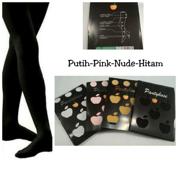 Stoking pantyhose apple stocking tebal 120 denier / stocking pantyhose