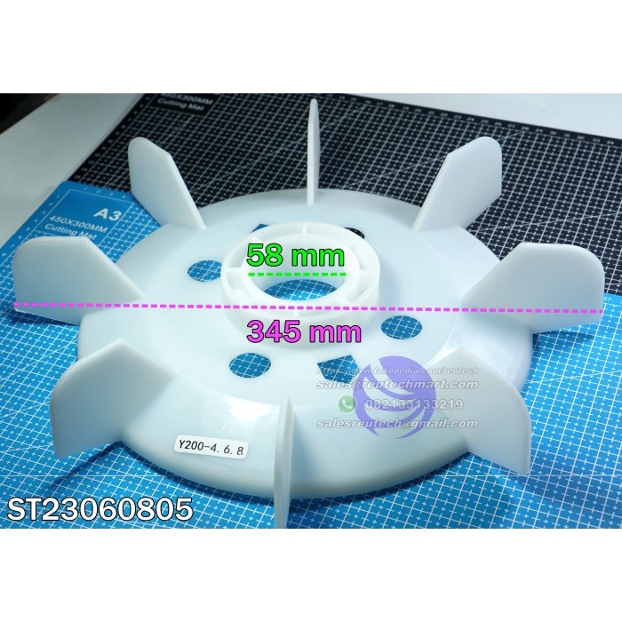 Kipas Dinamo Y200-4.6.8 Y-200-4.6.8 Y 200-4.6.8 Y200 Fan