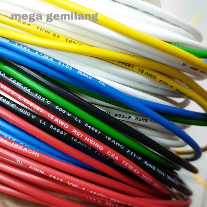 Kabel AWG 18 - 1roll 30 meter