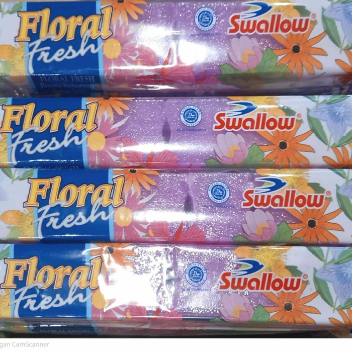 Kamper Swallow Floral Fresh ( ungu )