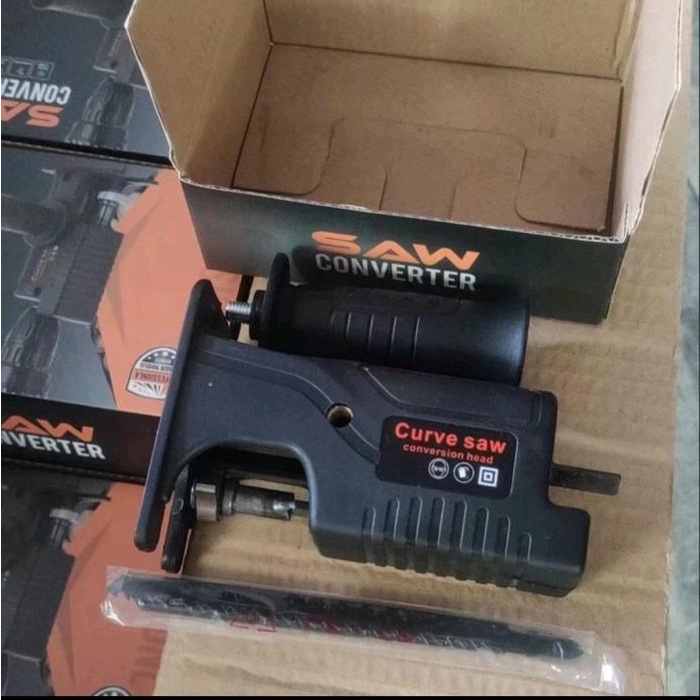 adaptor bor reciprocating jigsaw drill gergaji kayu