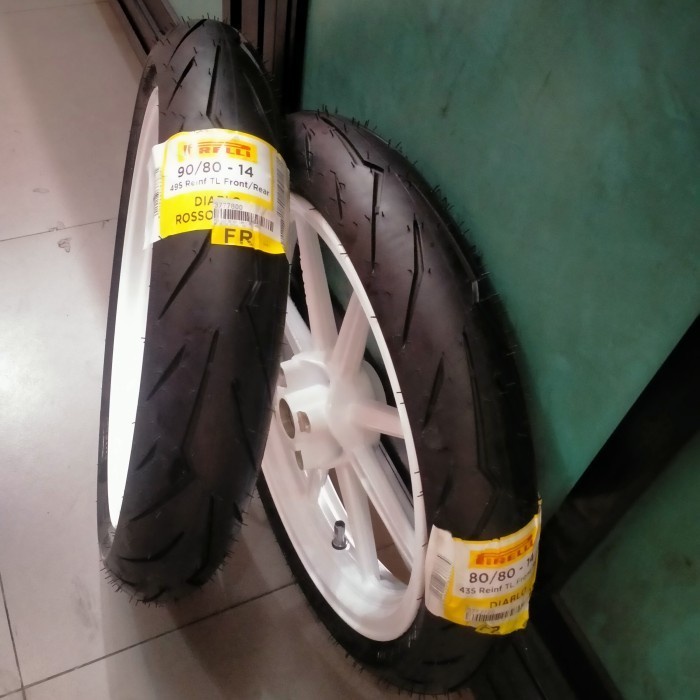 paket ban Pirelli velg palang 8 axio Vario 125 150 160 cbs ring 14