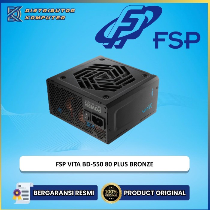 Ready FSP POWER SUPPLY VITA BD-550 / 550BD 80+ BRONZE - 550W