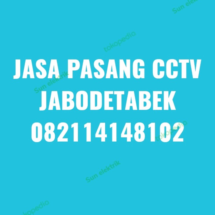 Jasa pasang cctv jabodetabek