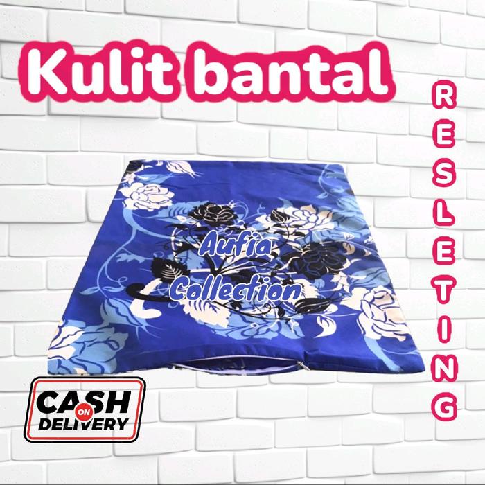 New- Sarung Dalaman Bantal Dan Guling Resleting Buat Isi Kapuk Harga 1 Paket 4 5 6 Bahan Katun
