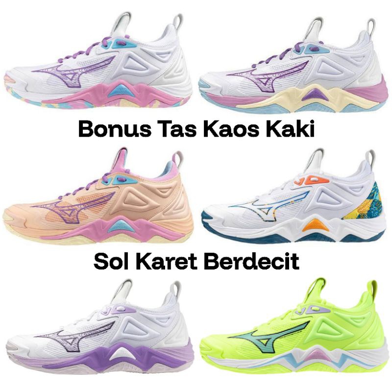 Sepatu Mizuno Momentum 3 Low Women - Sepatu Voli Mizuno Wave Momentum Grade Ori - Sepatu Volly