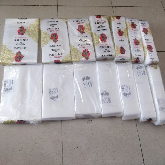 PREMIUM Plastik Roll merk Wayang/pp roll/plastik bungkus kacang/snack
