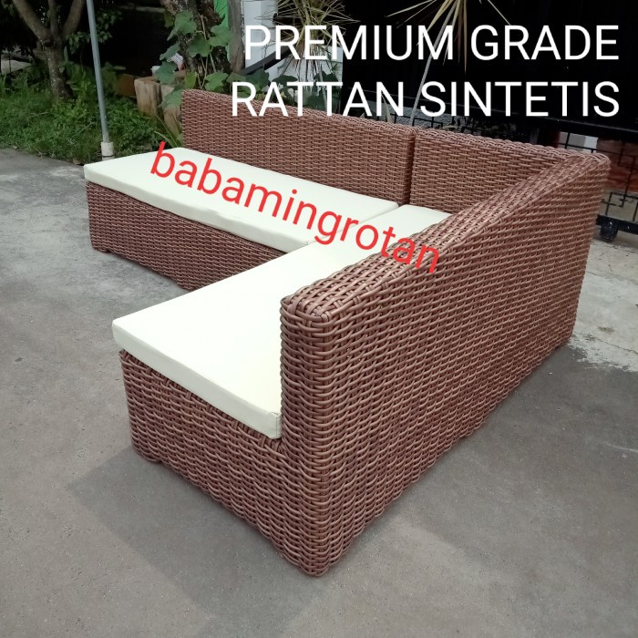 PREMIUM custom sofa storage rotan sintetis