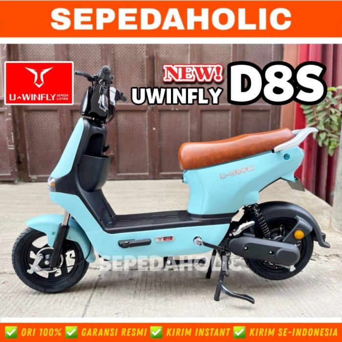 Best seller Sepeda Motor Listrik UWINFLY DRAGONFLY 8 / DF8 / DF 8 600 Watt Terlaris