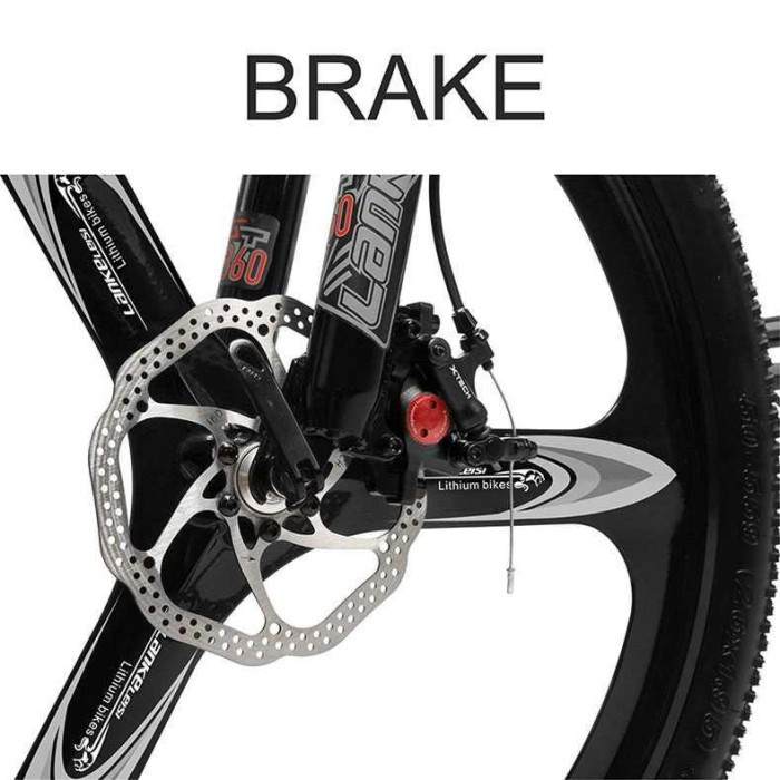 Best seller Lankeleisi Sepeda Elektrik MTB Lipat Elite Version 48V 10.4AH - XT600 Terlaris