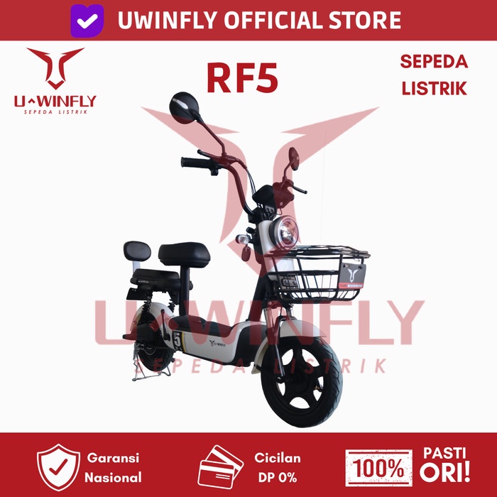Best seller SEPEDA LISTRIK UWINFLY REDFISH 5 NEW GARANSI RESMI Terlaris