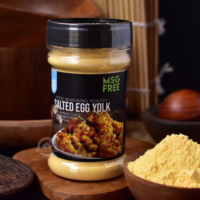 

Sale Terbatas House Of Organix Salted Egg Yolk 80 Gr Food Seasoning Powder Aman