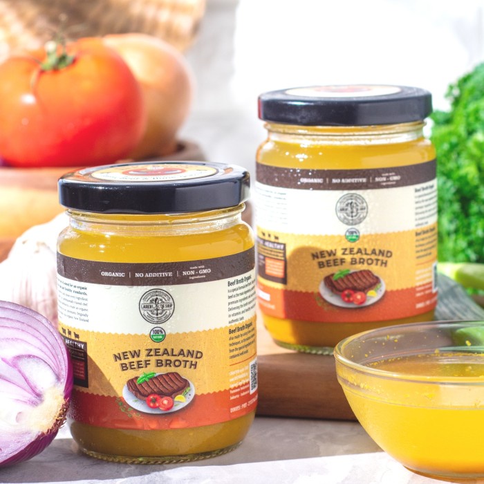 

Sale Terbatas Kaldu Sapi New Zealand/Beef Broth/Mpasi Organik/Kaldu Sapi No Msg Aman