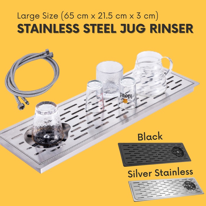 LANGSUNG DIPROSES Jug Rinser Stainless Steel Bar Stainless Steel Washer Ukuran Besar
