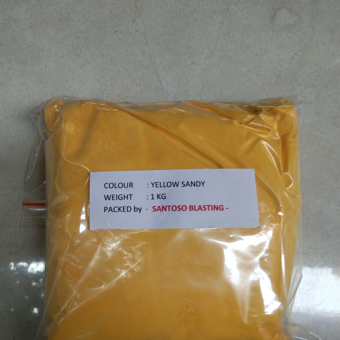 

BUBUK POWDER COATING YELLOW SANDY