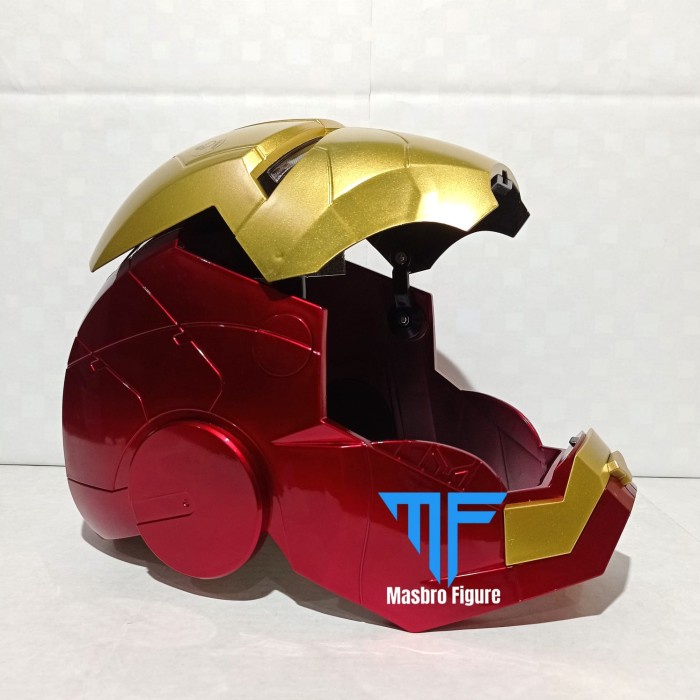 Helmet The Avengers Iron Man Mark 5 Helm Ironman Mk 43 Led 1/1