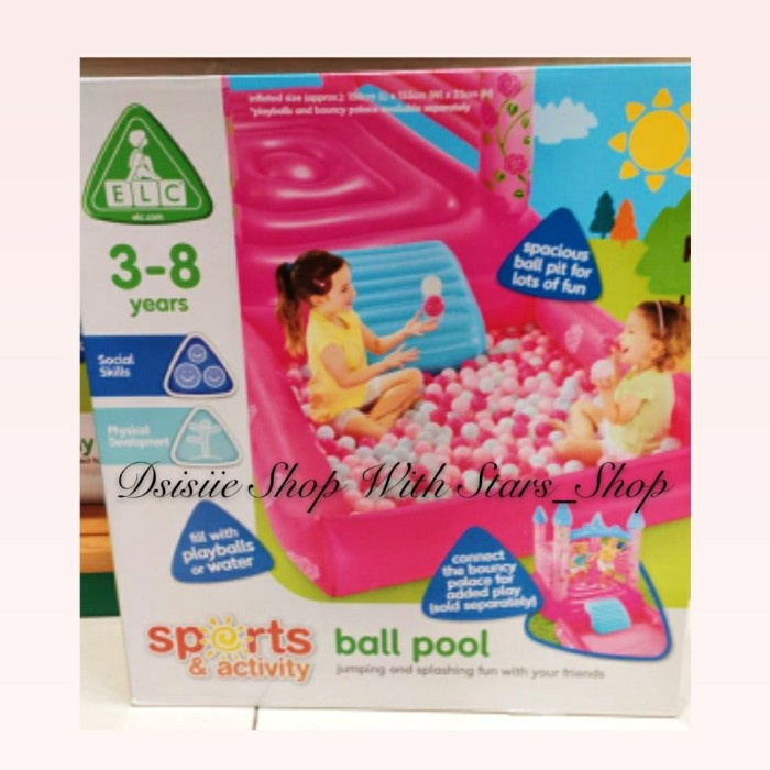 ELC Sports and Acrivity Ball Pool Original / Tempat Bermain Mandi Bola