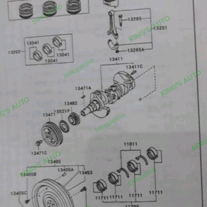 Gigi Timing Belt Xenia 1.0 Asli Kode 088