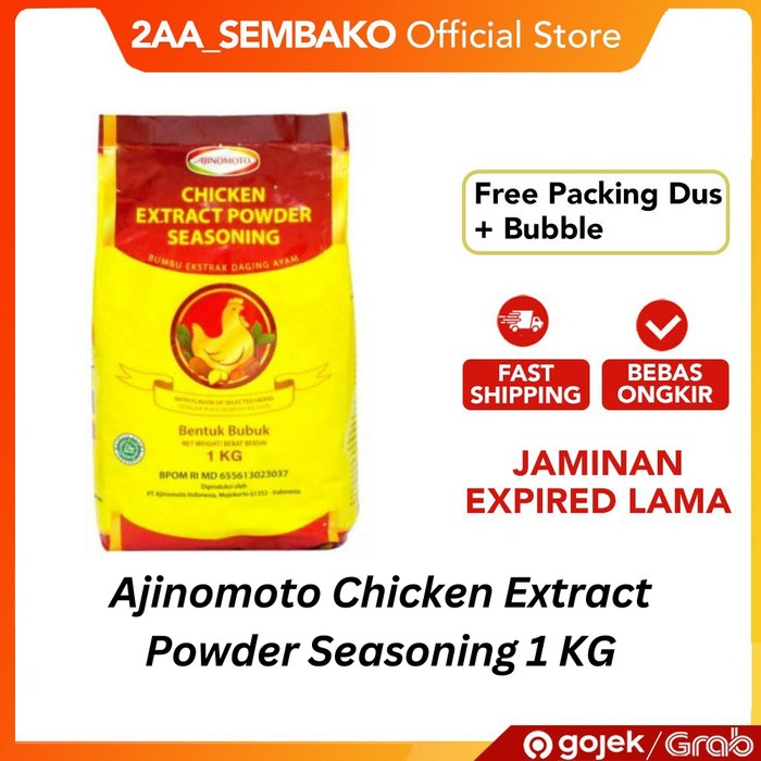 

Sale Terbatas Ajinomoto Chicken Extract Powder Seasoning 1 Kg Aman