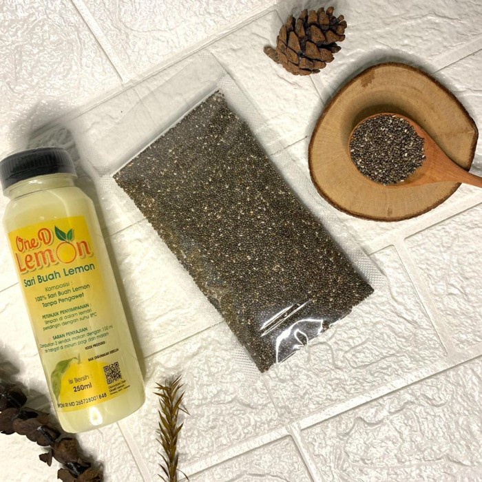 

Paket Diet Sehat Sari Lemon Asli Chia Seed Garam Himalaya