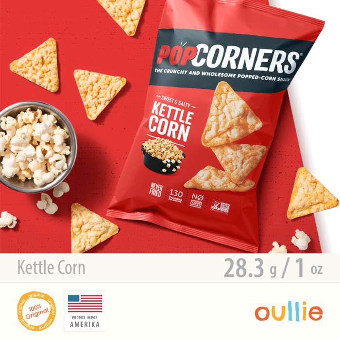

Popcorners - The Crunchy and Wholesome Poppep-Corn Snack