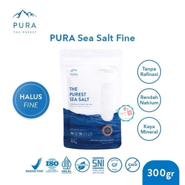

Sale Terbatas Pura Purest Sea Salt 300 Gr Pura Seasalt Garam Laut Natural Garam Organik Mpasi Bayi