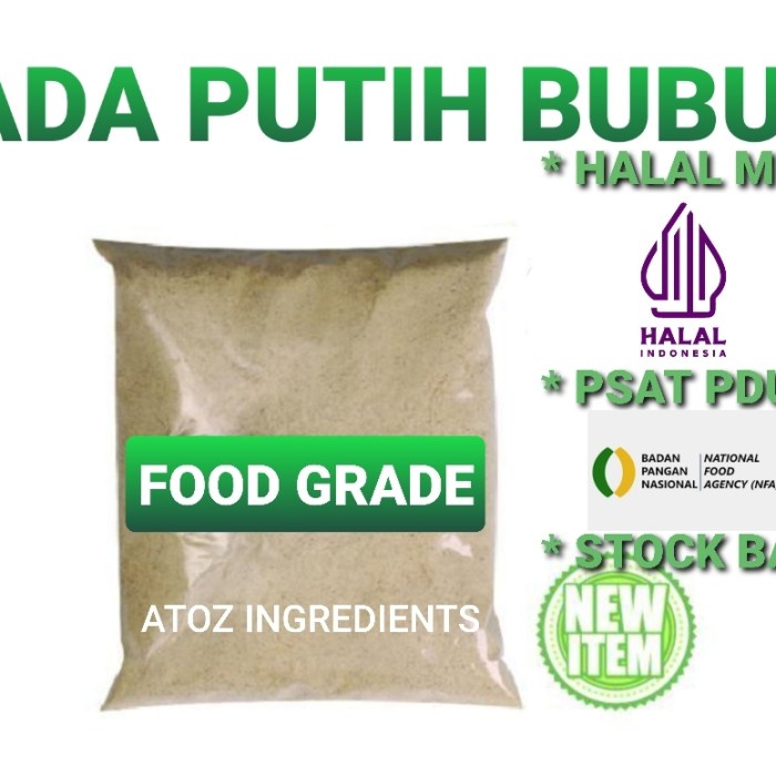 

Sale Terbatas Lada Putih Bubuk Food Grade 1 Kg Halal Mui Aman