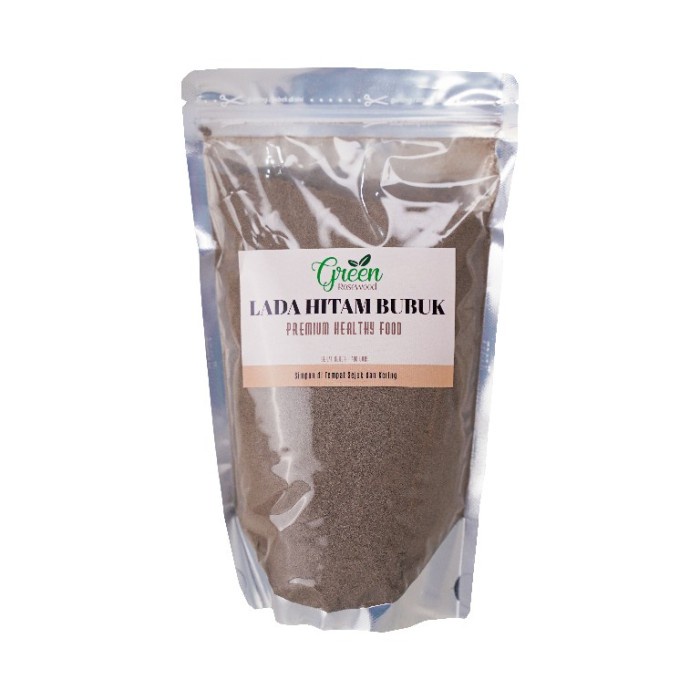 

Promo Terbatas Lada Hitam Bubuk Murni 400 Gram / Black Pepper Powder 400 Gr - Premium Aman