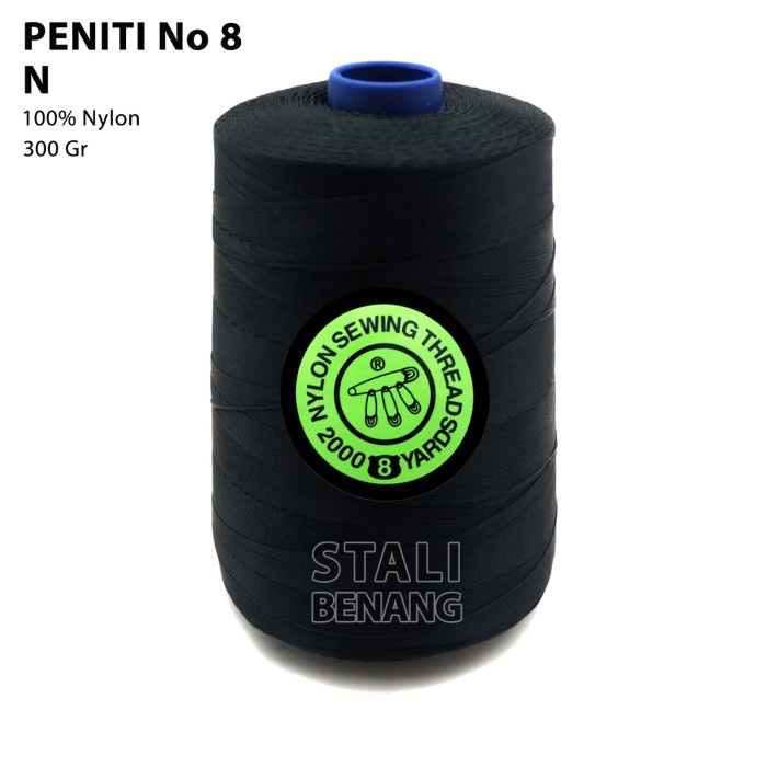 MNTB" BENANG NYLON PENITI NO 8