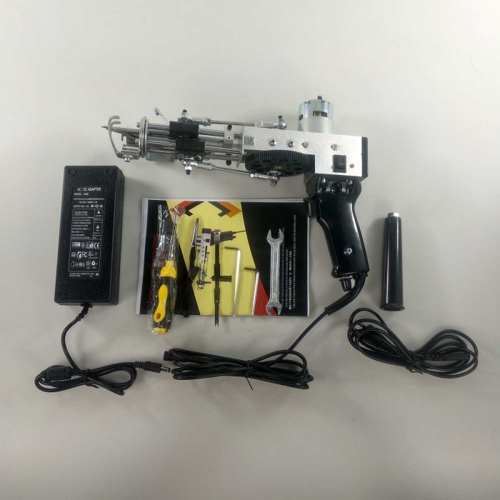 MNTB" ALAT MESIN JAHIT KARPET TUFTING FLOCKING GUN CUT PILE DW