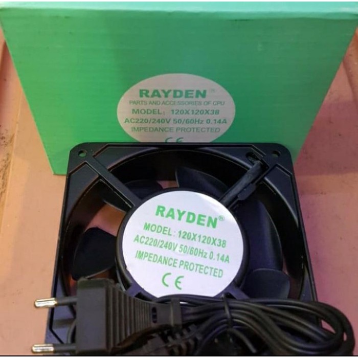 Fan Cooler / Kipas Pendingin RAYDEN 120x120x38 murah