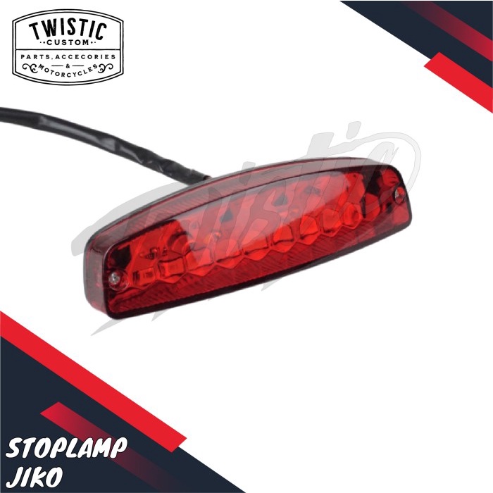 STOPLAMP LAMPU REM STOP BELAKANG JIKO MOTOR CUSTOM UNIVERSAL