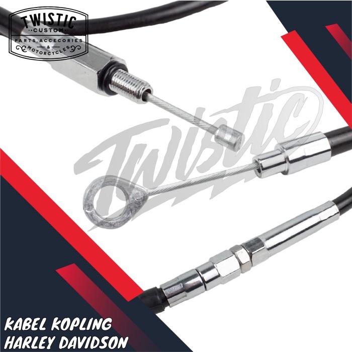 KABEL KOPLING PANJANG CLUTCH CABLE STANG APE BAR MOTOR HARLEY DAVIDSON