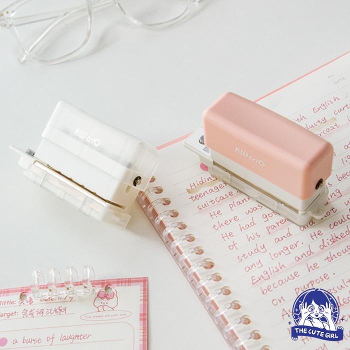 

Diskon A4 A5 B5 6 Lubang Mini Pembolong Kertas / Pelubang Kertas Kecil / Paper Punch - Stazionario