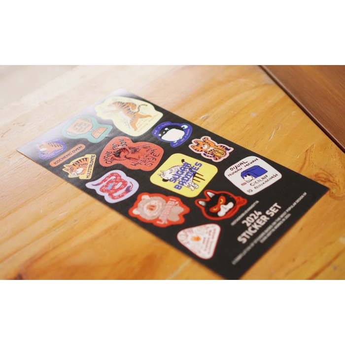 

Viral Life As We Know It 2024 Sticker Set Packing Aman