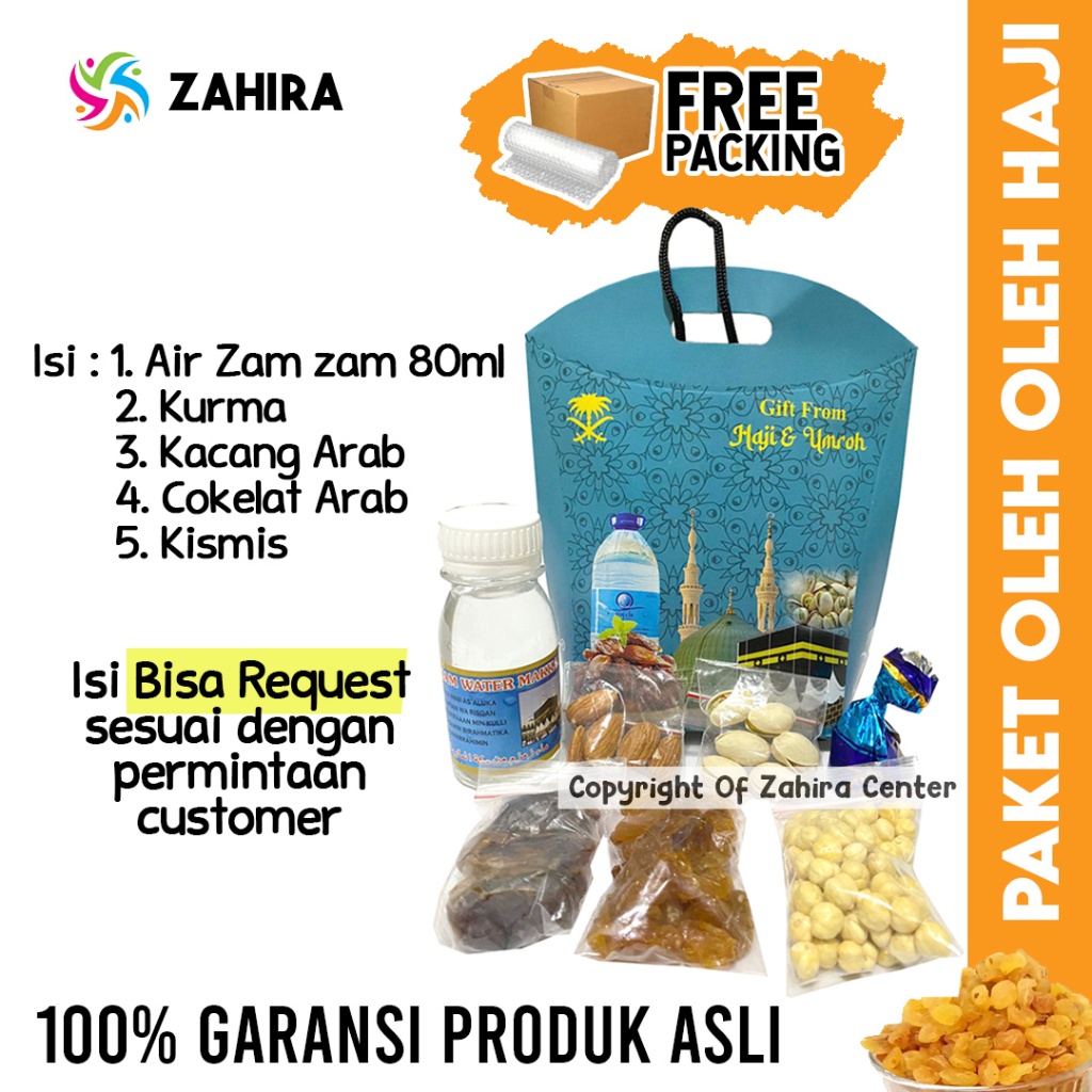 

FLASH SALE BARU PAKET SOUVENIR OLEH OLEH HAJI UMROH KEMASAN KARDUS ISI AIR ZAM ZAM COKELAT KERIKIL