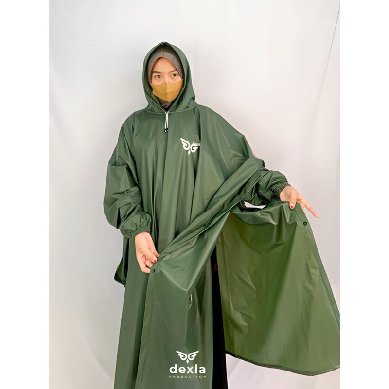 Jas Hujan Ponco Jumbo Tebal Lentur Awet Jas Hujan by DEXLA PRODUCTION ORIGINAL Jas Hujan Dewasa Pria