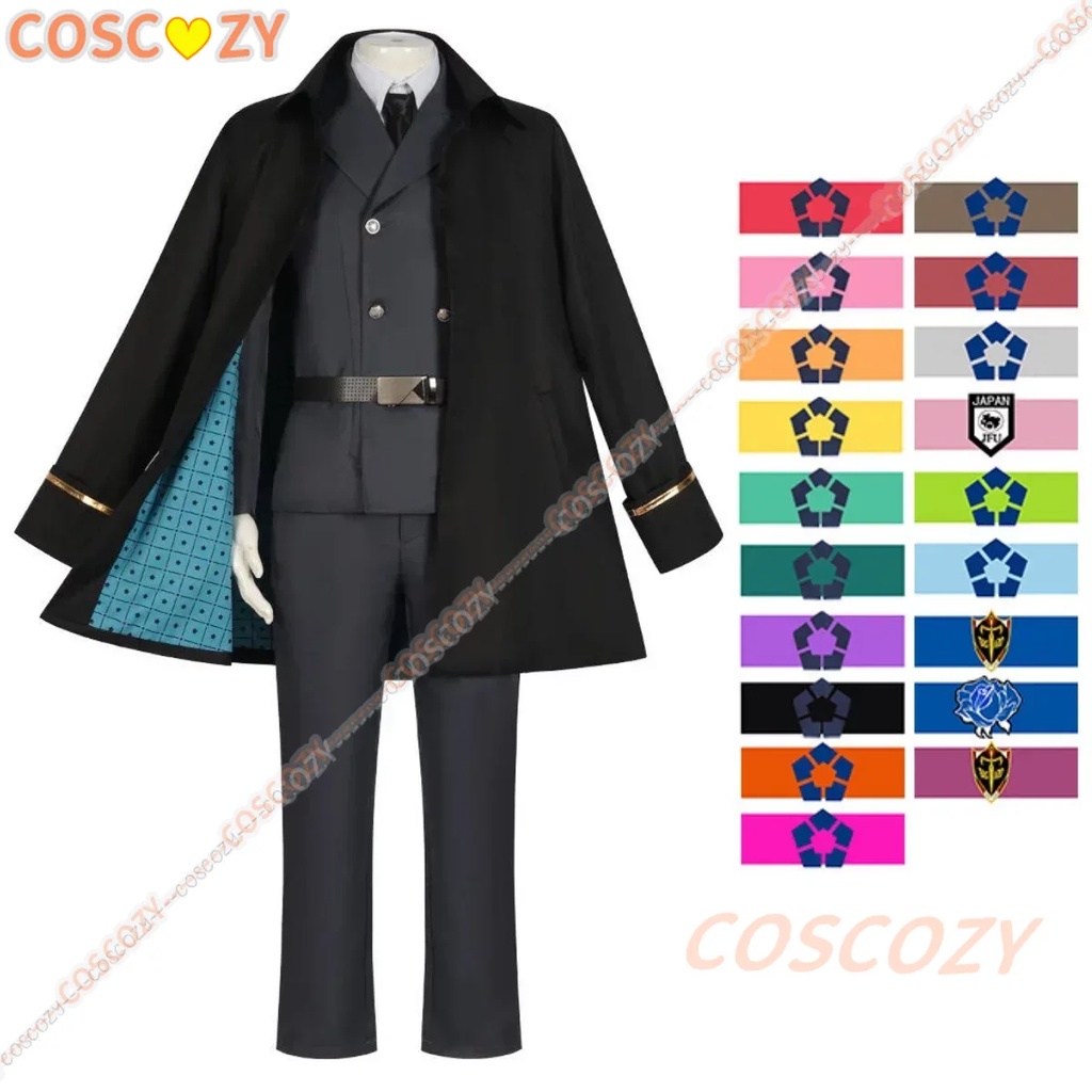 Anime Blue Lock Cosplay Costume Guards Kunigami Rin Itoshi Read Me Chi Ling Reo Barou Isagi Cosplay