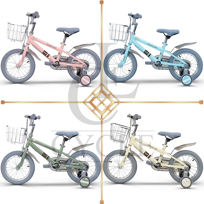 [READY] Sepeda Anak Roda Empat Phoenix Retro - 14, 16 dan 18 Inch